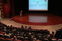 Arş. Gör. Pelin Cin Kültür Koleji Öğrencilerine Beslenme ve Diyetetik Bölümü’nü Tanıttı 
